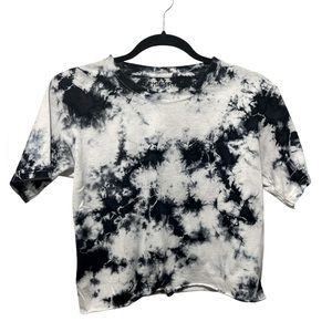 Blue and White Marble Shirt